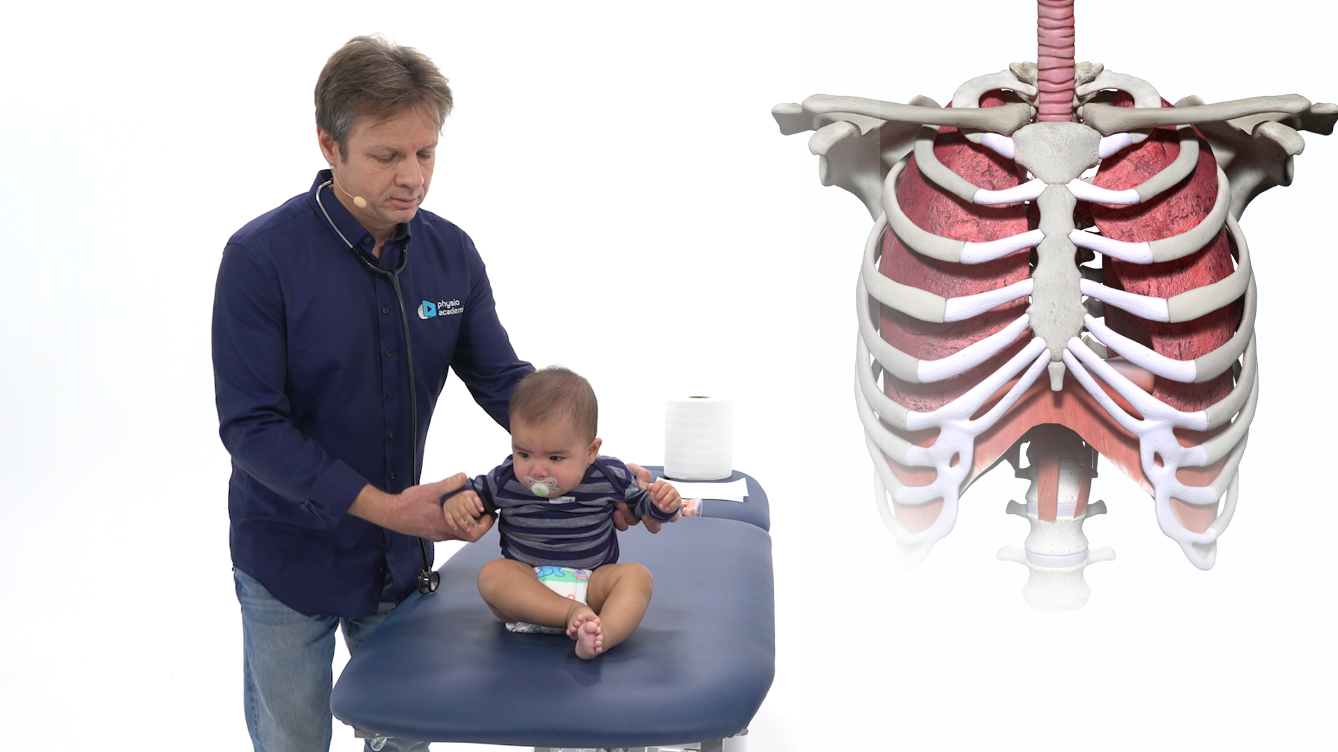 Kinésithérapie respiratoire : le nourrisson et le jeune enfant