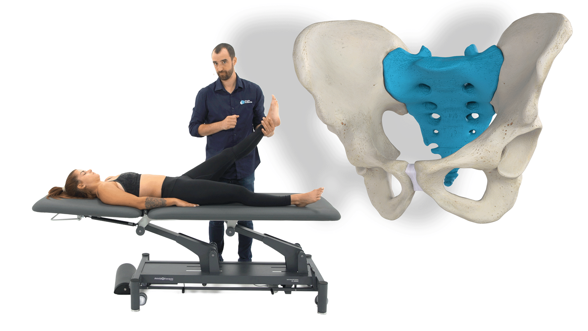 Examen clinique du patient à dominante irradiante