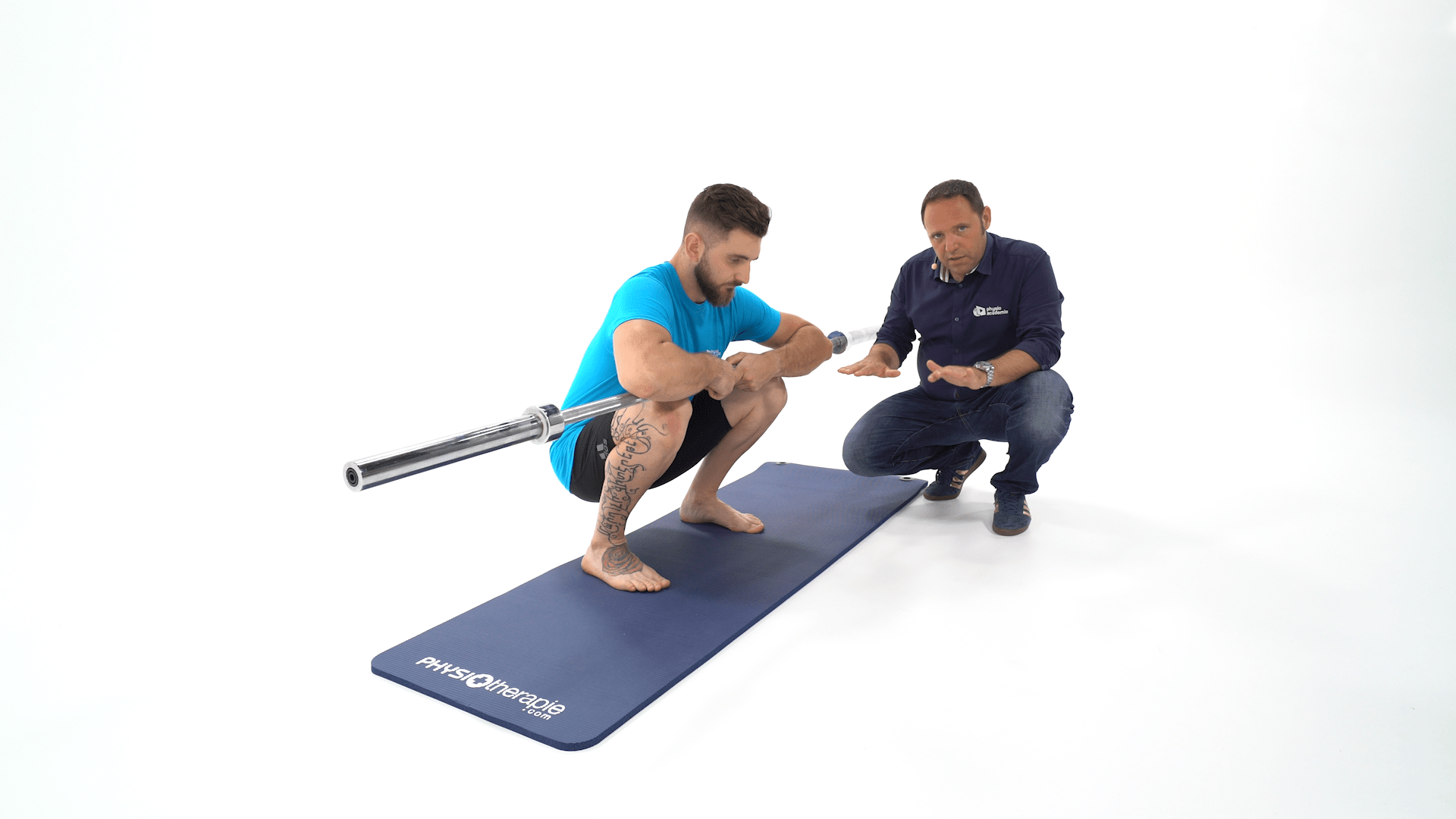 Exercices de gain de flexion dorsale de la cheville