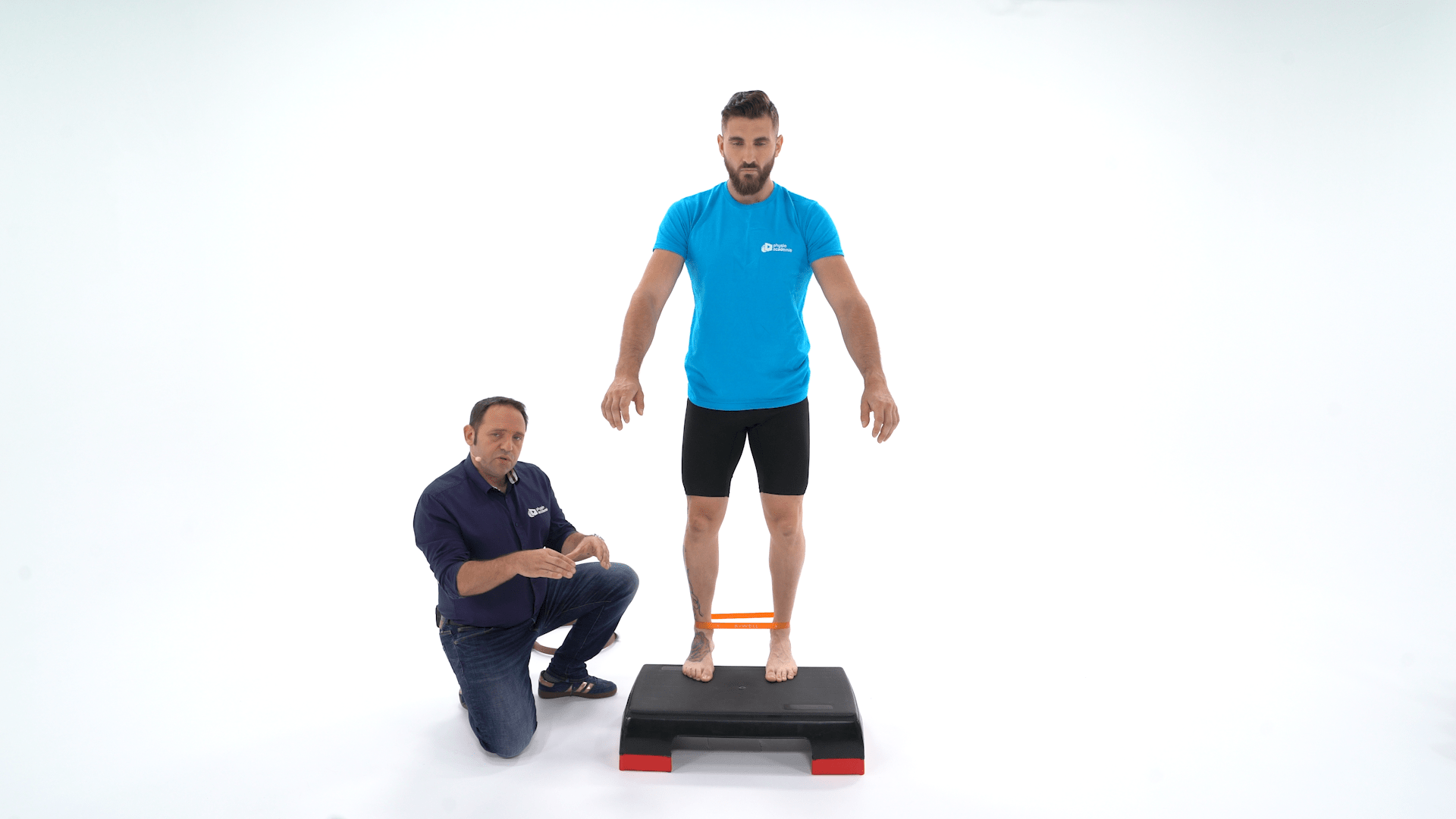 Exercices de stimulation des baro-récepteurs plantaires