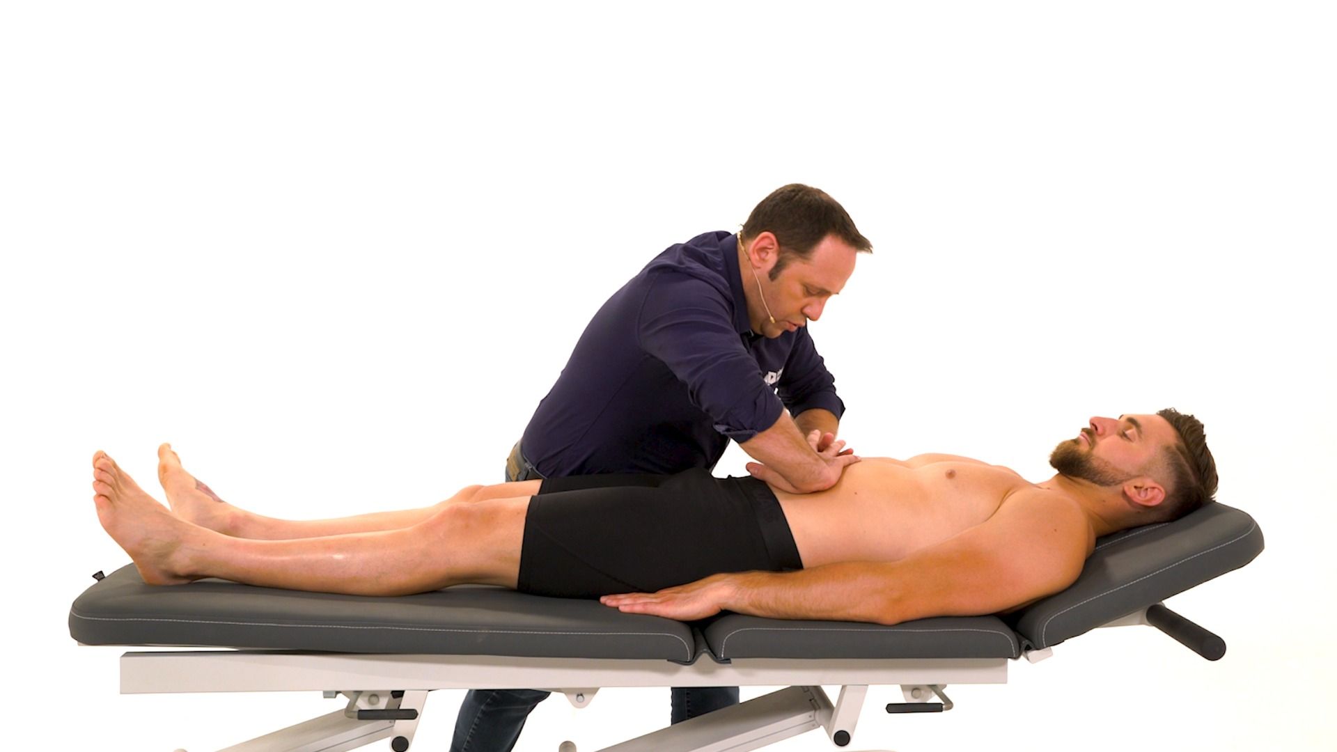 Massages des chaînes Abdomino-pubo-fémorales croisées
