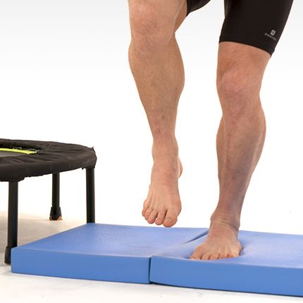 Proprioception dynamique (réception de saut)